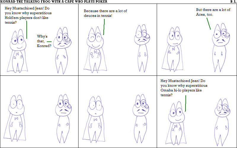 Konrad Comics #6: Tennis