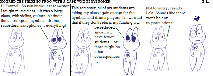 Konrad Comics #19: Music Class