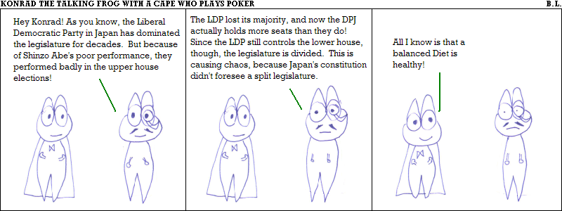 Konrad Comics #21: Japan Election