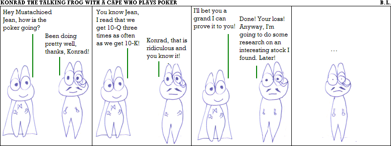 Konrad Comics #22: Thrice as Often