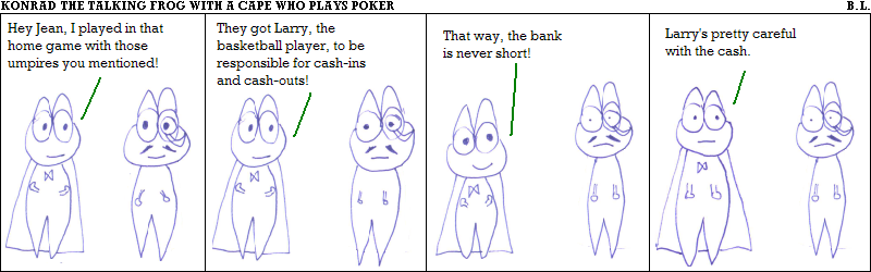 Konrad Comics #30: Bank